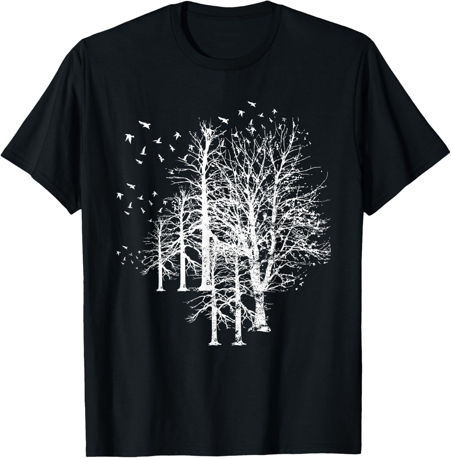 Wildlife Nature Birds Outdoor Forest Trees Nature T-Shirt - T-Shirt | Black
