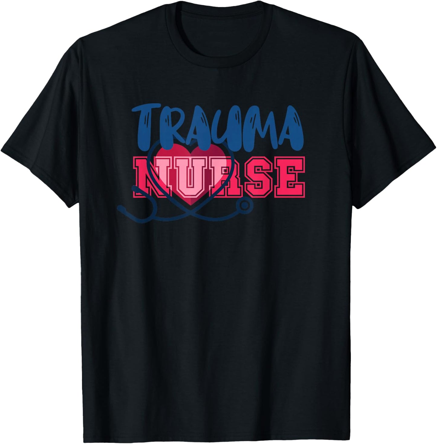 Trauma Nurse Paramedic Emergency Nurse T-Shirt - T-Shirt | Black