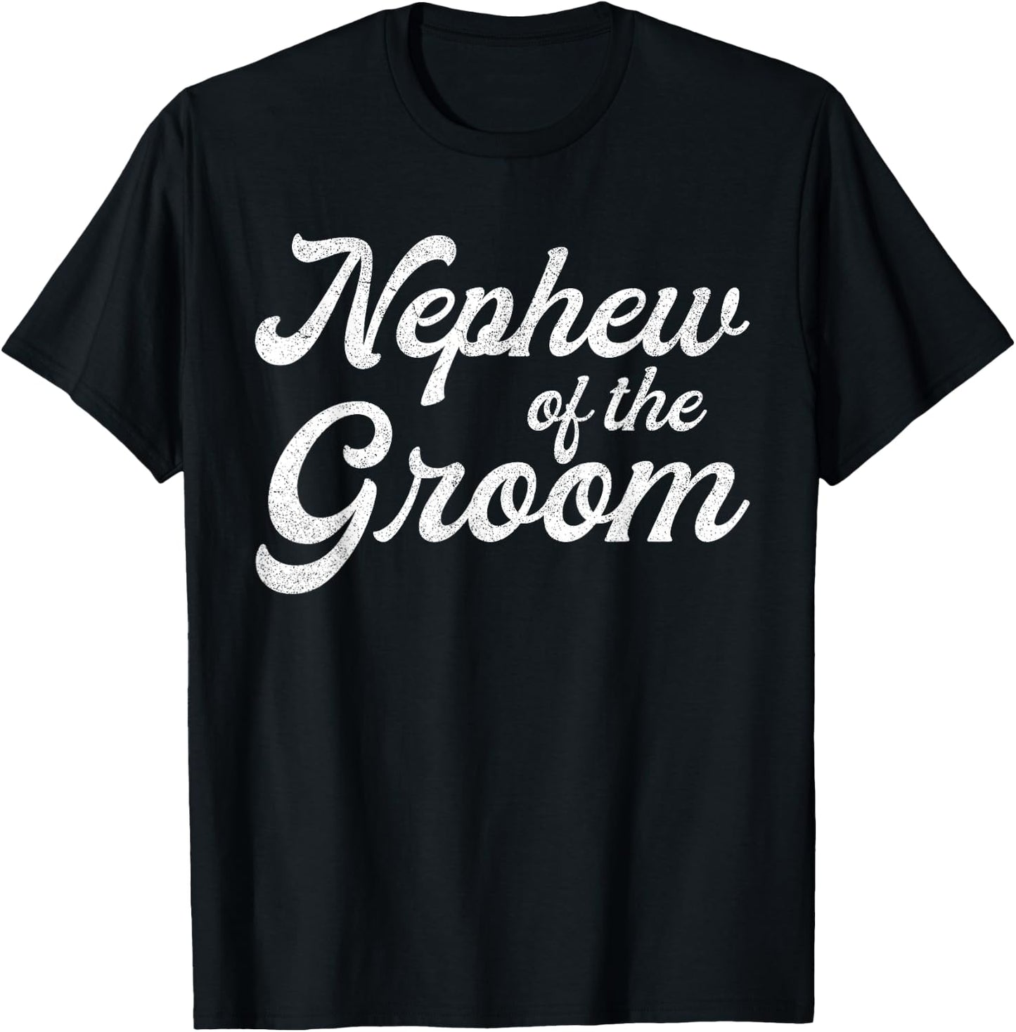 Nephew Of The Groom Shirts For Kids, Bachelor Party Boys T-Shirt - T-Shirt | Black