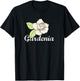 Cute Gardenia Flower Shirt, Gardening Gift, Garden T Shirt T-Shirt - T-Shirt | Black