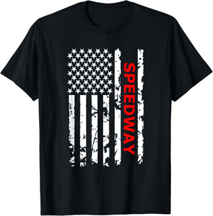 Speedway Racing T-Shirt - T-Shirt | Black