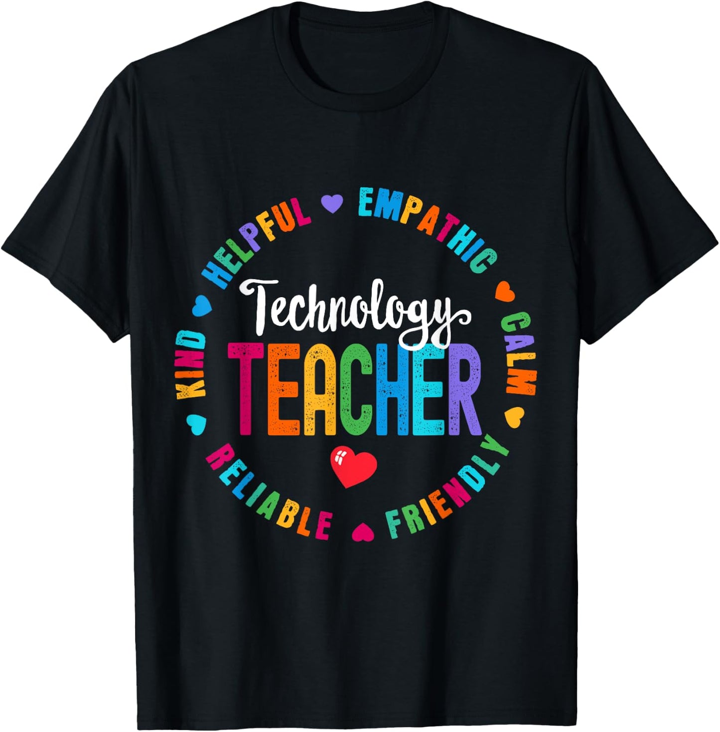 Technology Teacher Tech Computer Teacher STEM STEAM Women Girls Kids T-Shirt - T-Shirt | Black
