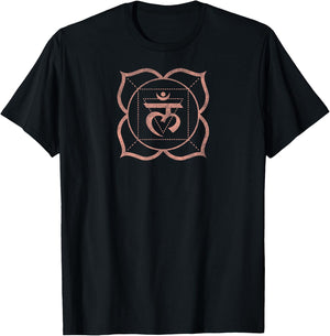 Root Chakra Muladhara – Kundalini Yoga Meditation T-Shirt - T-Shirt | Black
