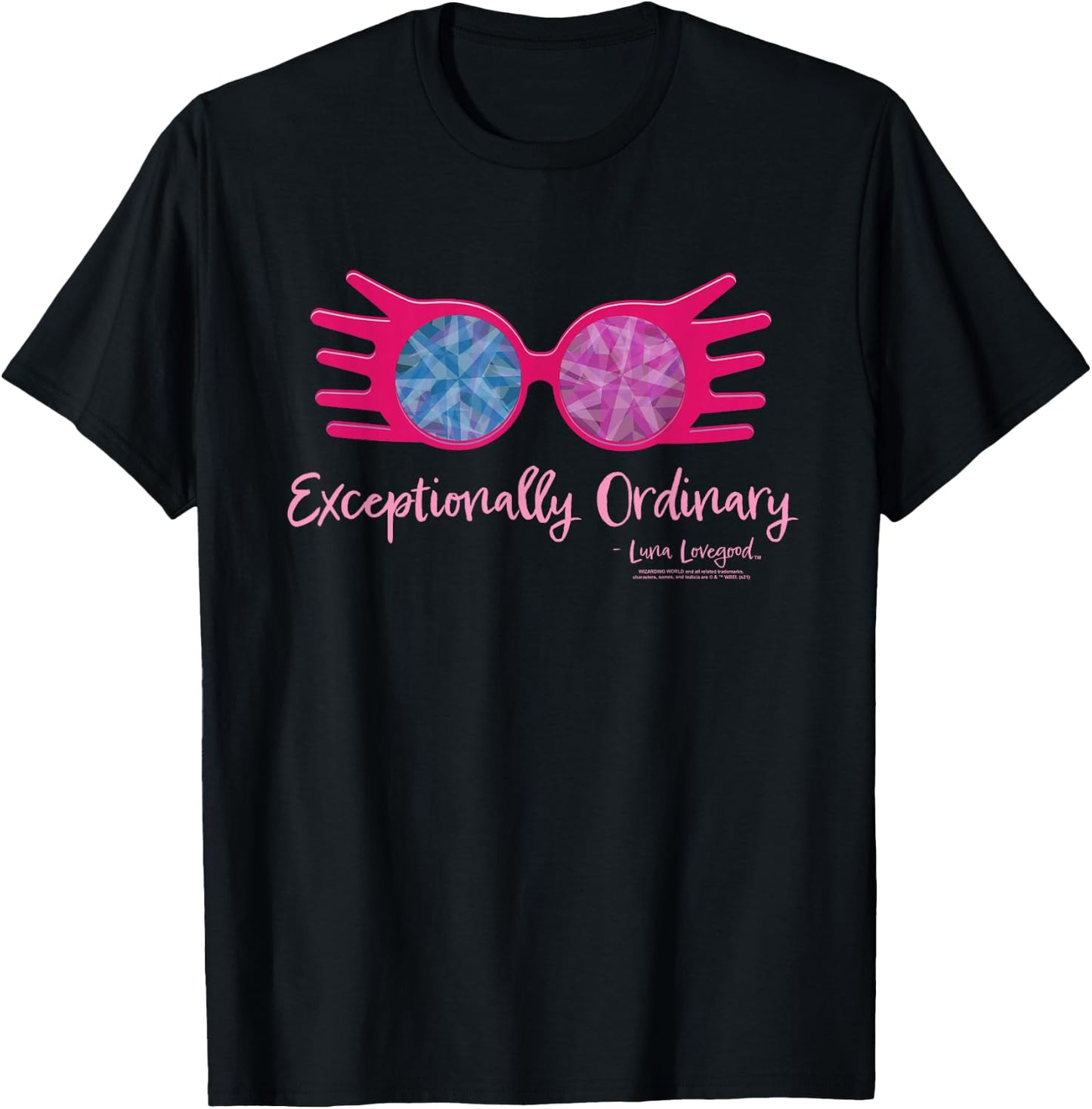 Harry Potter Luna Lovegood Different Quote Small T-Shirt - T-Shirt | Black