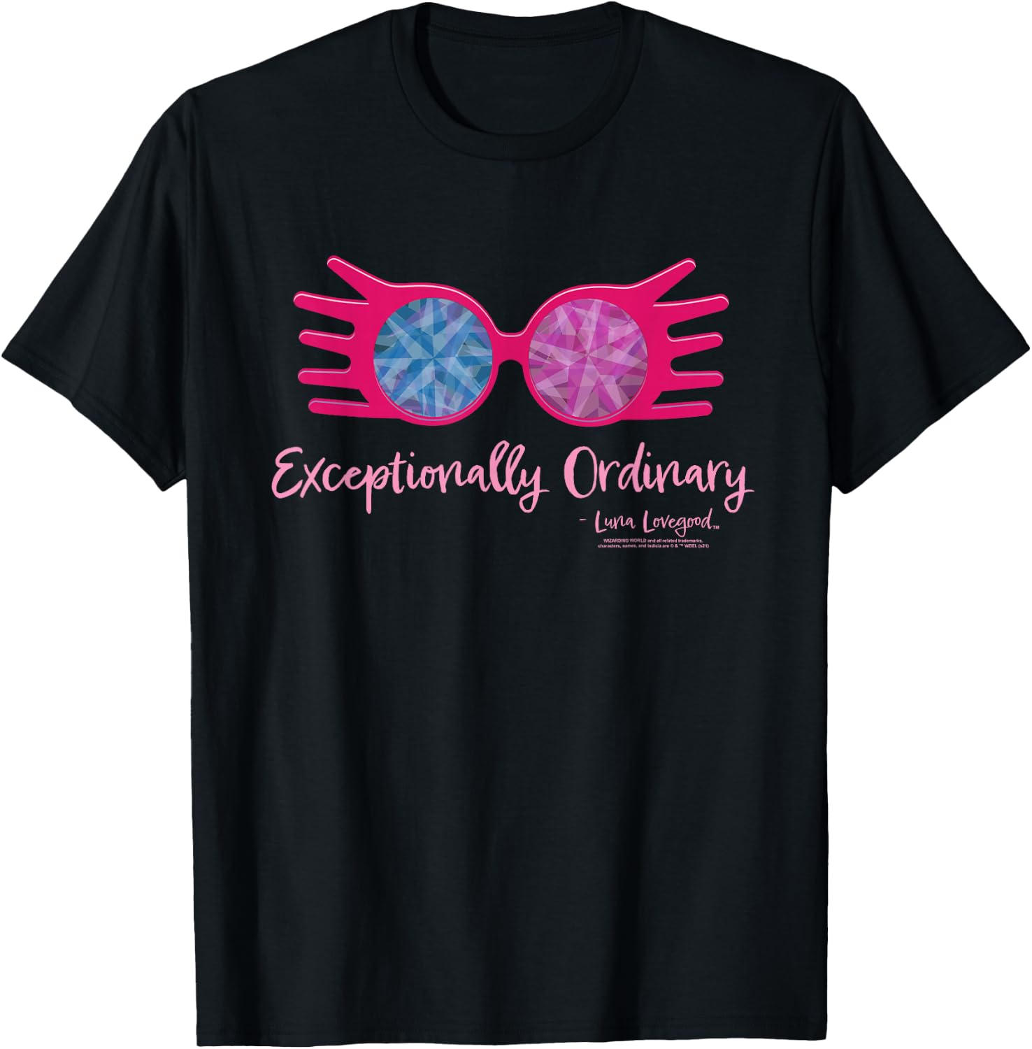 Harry Potter Luna Lovegood Different Quote Small T-Shirt - T-Shirt | Black