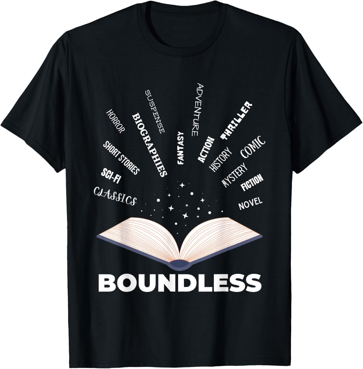ELA Teacher Literary Genre English Language Arts Teacher T-Shirt - T-Shirt | Black