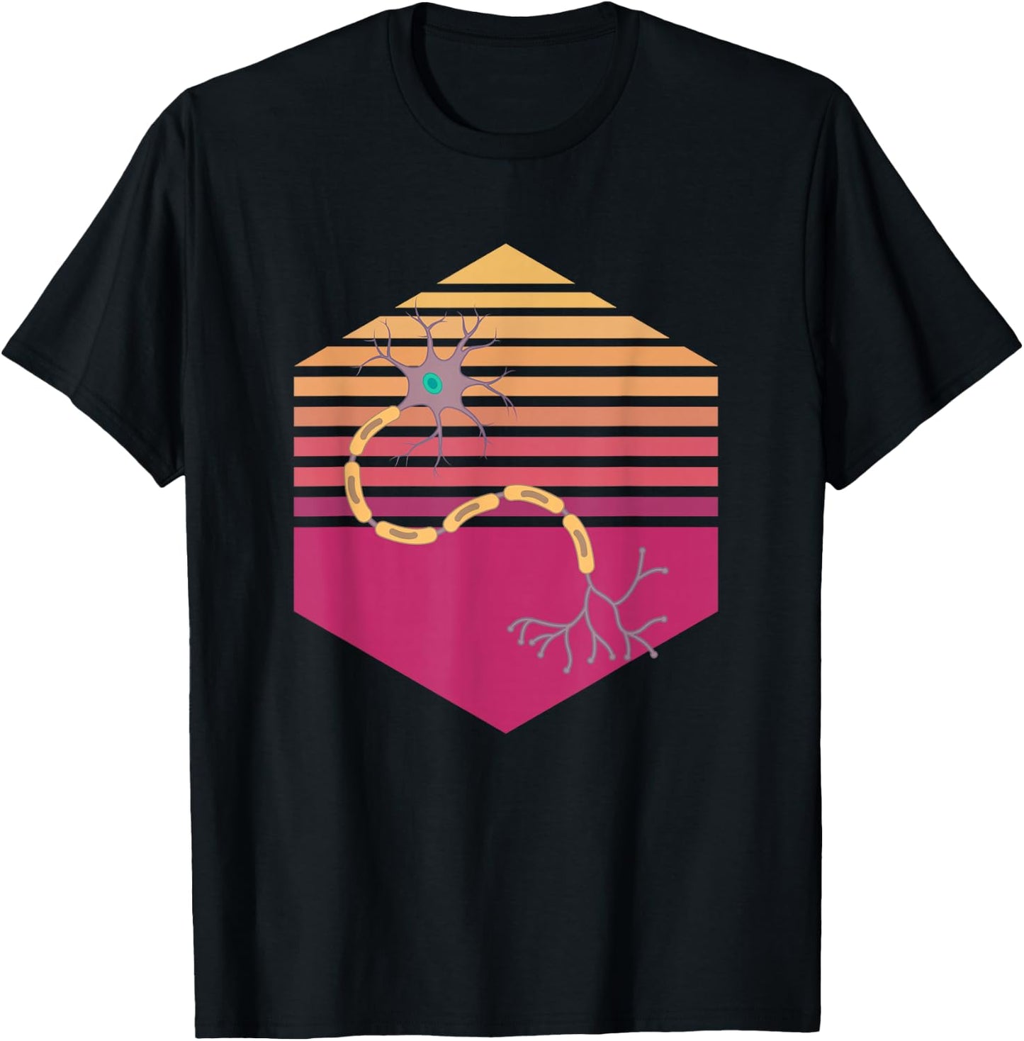 Neuron Vintage Neurologist T-Shirt - T-Shirt | Black