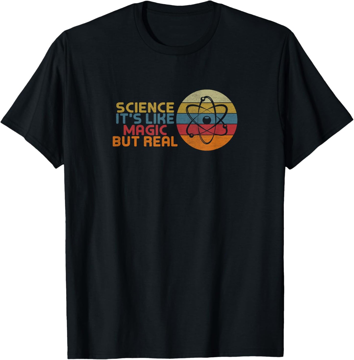 periodic Table Student Science its like Magic but real T-Shirt - T-Shirt | Black
