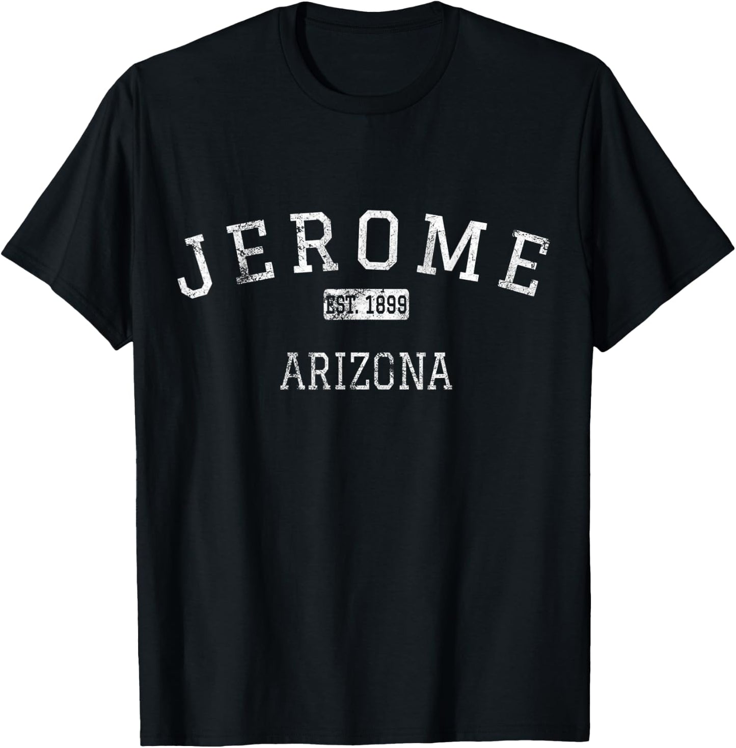 Jerome Arizona AZ Vintage T-Shirt - T-Shirt | Black