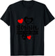 My Nonna Loves Loves Loves Me Grandma Baby Boy Girl Top T-Shirt - T-Shirt | Black