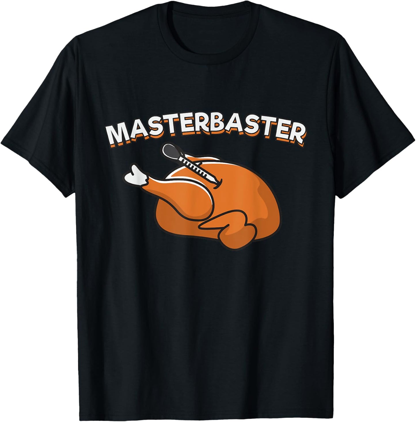 Master Baster Funny Thanksgiving T-Shirt - T-Shirt | Black