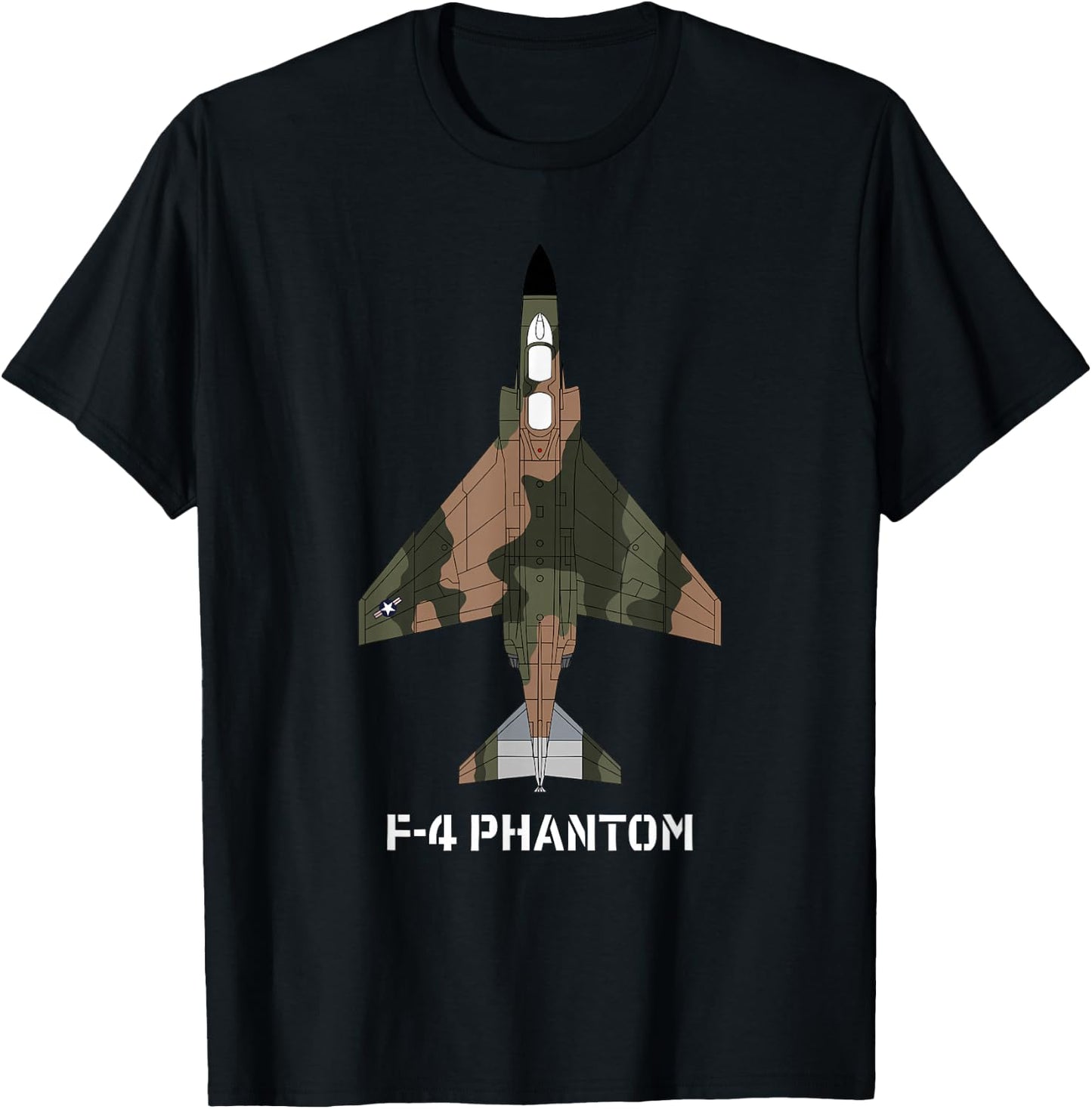 McDonnell Douglas F-4 Phantom II (USA) T-Shirt - T-Shirt | Black