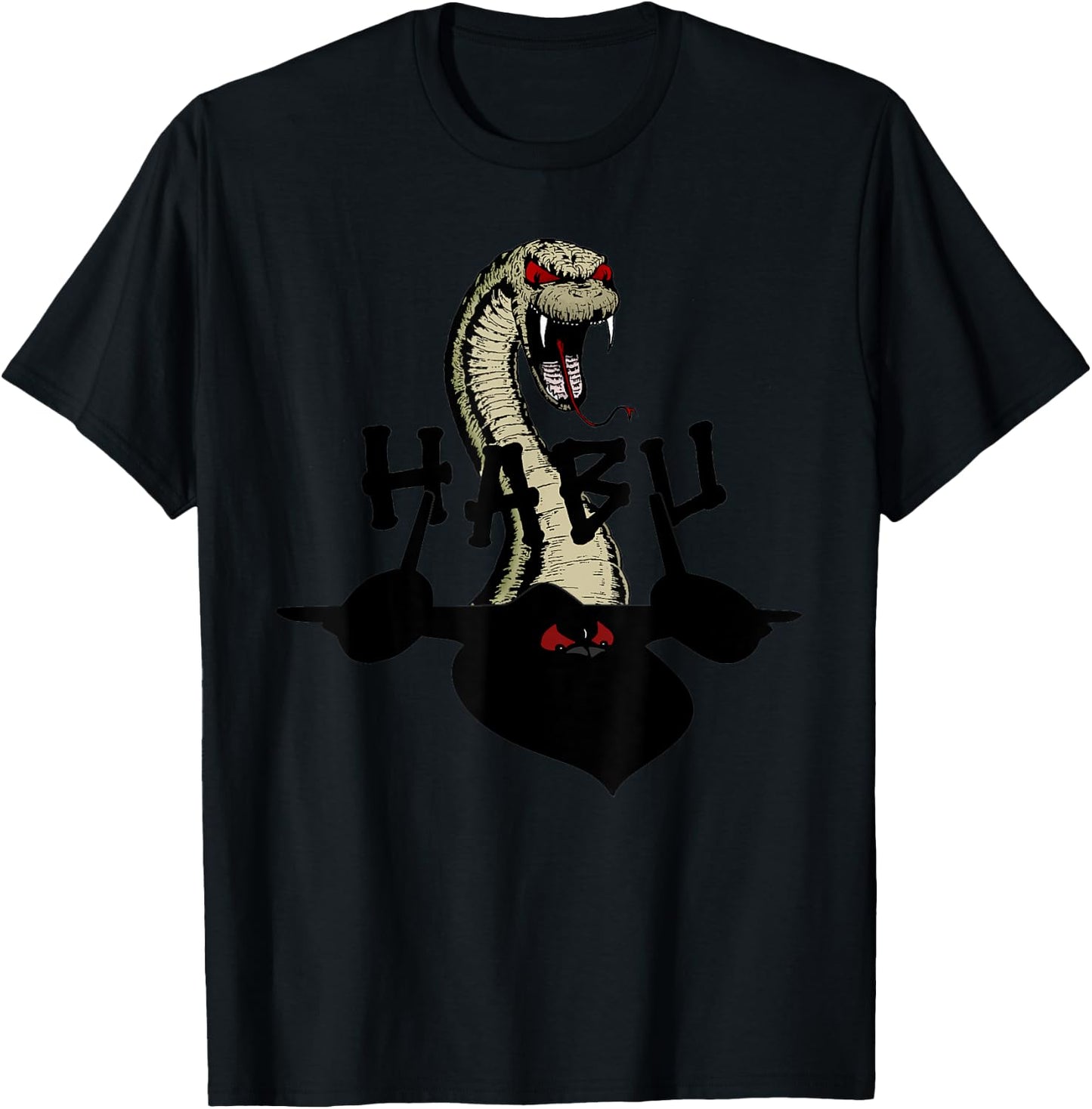 SR-71 Blackbird HABU Spyplane Miltiary Aviator Pilot T-Shirt - T-Shirt | Black
