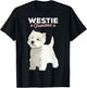West Highland White Terrier Grandma Dog Mom Women T-Shirt - T-Shirt | Black