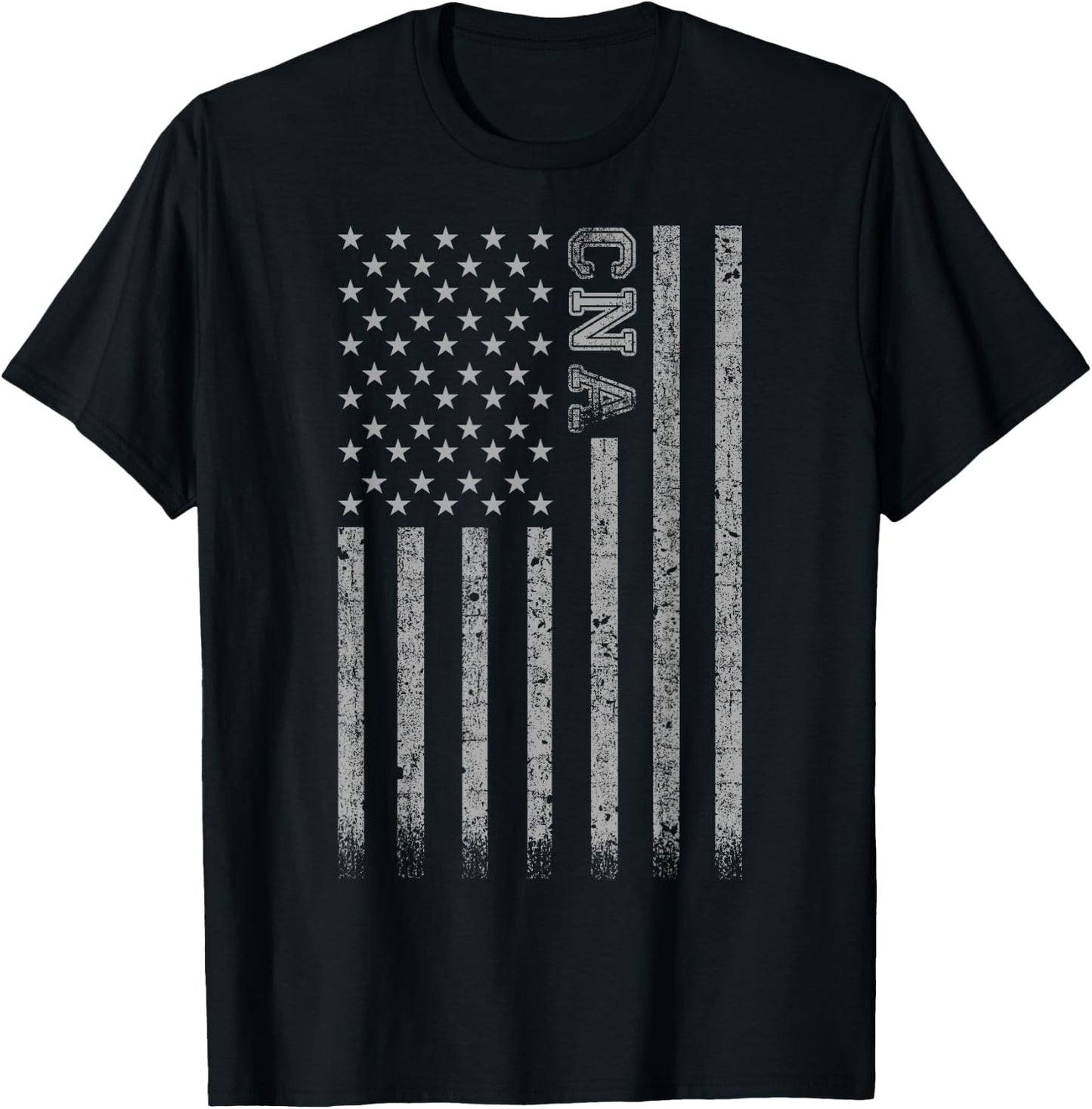 CNA American Flag T-Shirt - T-Shirt | Black