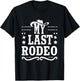 My Last Rodeo Bachelorette Bash Bridal Shower Party T-Shirt - T-Shirt | Black
