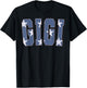 American Flag Gigi Matching Family 4th of July T-Shirt - T-Shirt | Black
