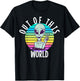 Funny Alien and UFO Space Apparel Out of This World - -Adults, -Kids - Black - Short Sleeve - Alien-Themed - Cotton, Polyester - Small T-Shirt - T-Shirt | Black