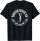 Copper River Alaska Golf Club Salmon Fishing Industry Worker T-Shirt - T-Shirt | Black