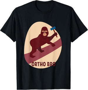 Orthopedic Surgeon Ortho Bro Orthopedics Medicine Student T-Shirt - T-Shirt | Black