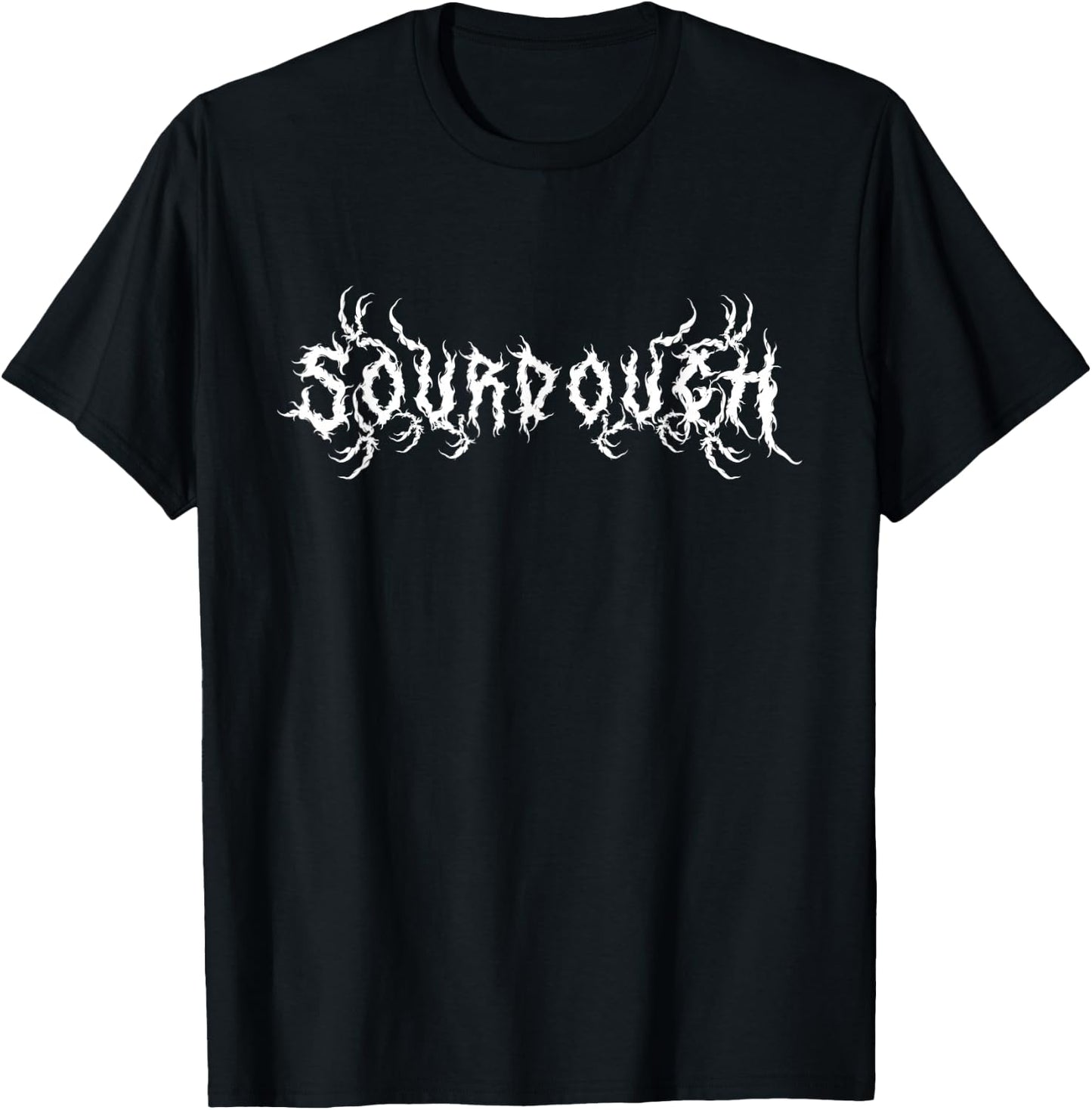 Sourdough Heavy Music Logo For Sourdough Baker T-Shirt - T-Shirt | Black