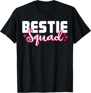Bestie Squad Birthday T-Shirt - T-Shirt | Black