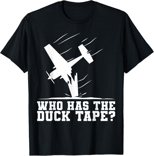 RC Airplane Crashed ElectronicIdea Battery Plane Aerodynamic T-Shirt - T-Shirt | Black