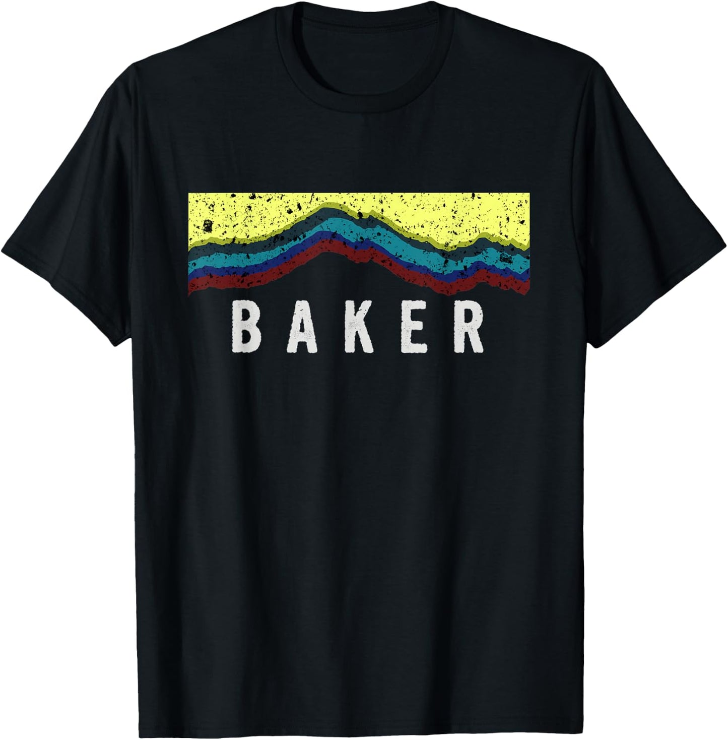 Mount Baker Stylistic Profile T-Shirt - T-Shirt | Black