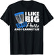 I Like Big Putts Golf Golfer Frisbee Golf Frolf Disk Golf T-Shirt - T-Shirt | Black