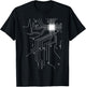 Computer Scientist Programmer CPU Heart Board Funny Nerd T-Shirt - T-Shirt | Black