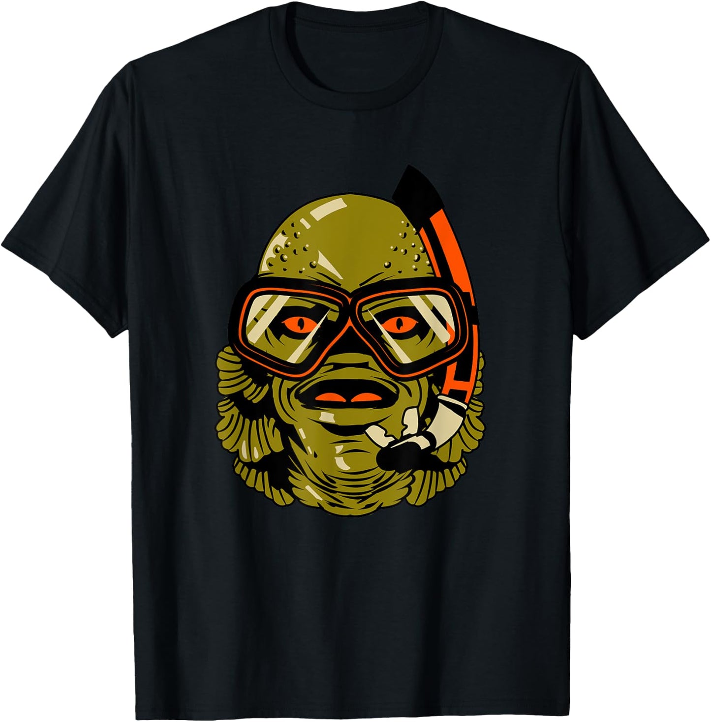 Cute But Creepy Funny Shirt – Black Lagoon - Creature T-Shirt - T-Shirt | Black