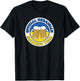 Official Ukrainian Drinking Team Flag of Ukraine Beer Funny T-Shirt - T-Shirt | Black