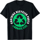 Contains Recycled Part Lung Liver Kidney Transplant T-Shirt - T-Shirt | Black