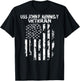 USS John F Kennedy Military T-Shirt - T-Shirt | Black