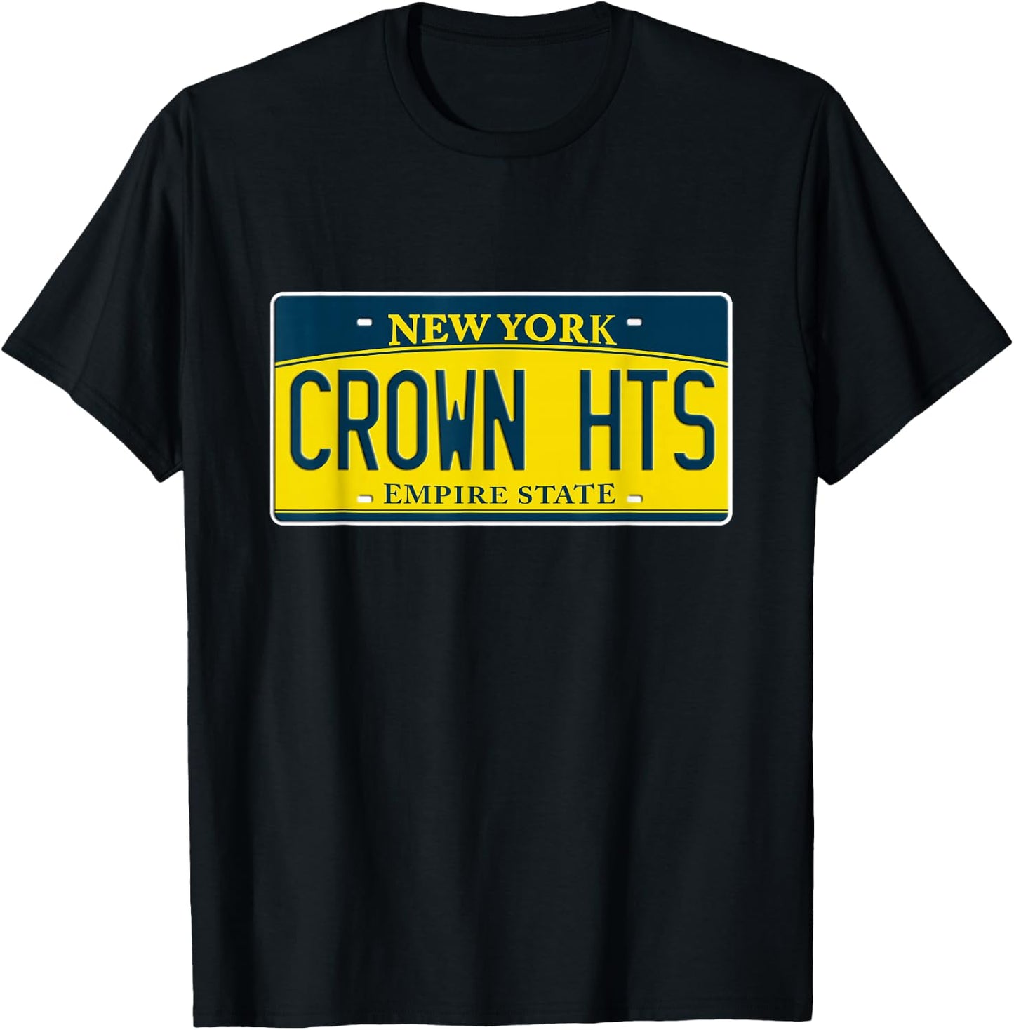 Crown Heights Brooklyn NY New York Neighborhood T-Shirt - T-Shirt | Black