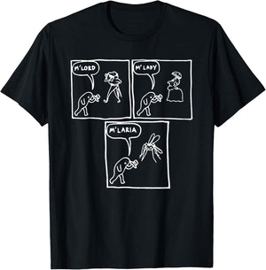Internet Meme Mosquito Malaria Scientist Funny Bug T-Shirt - T-Shirt | Black