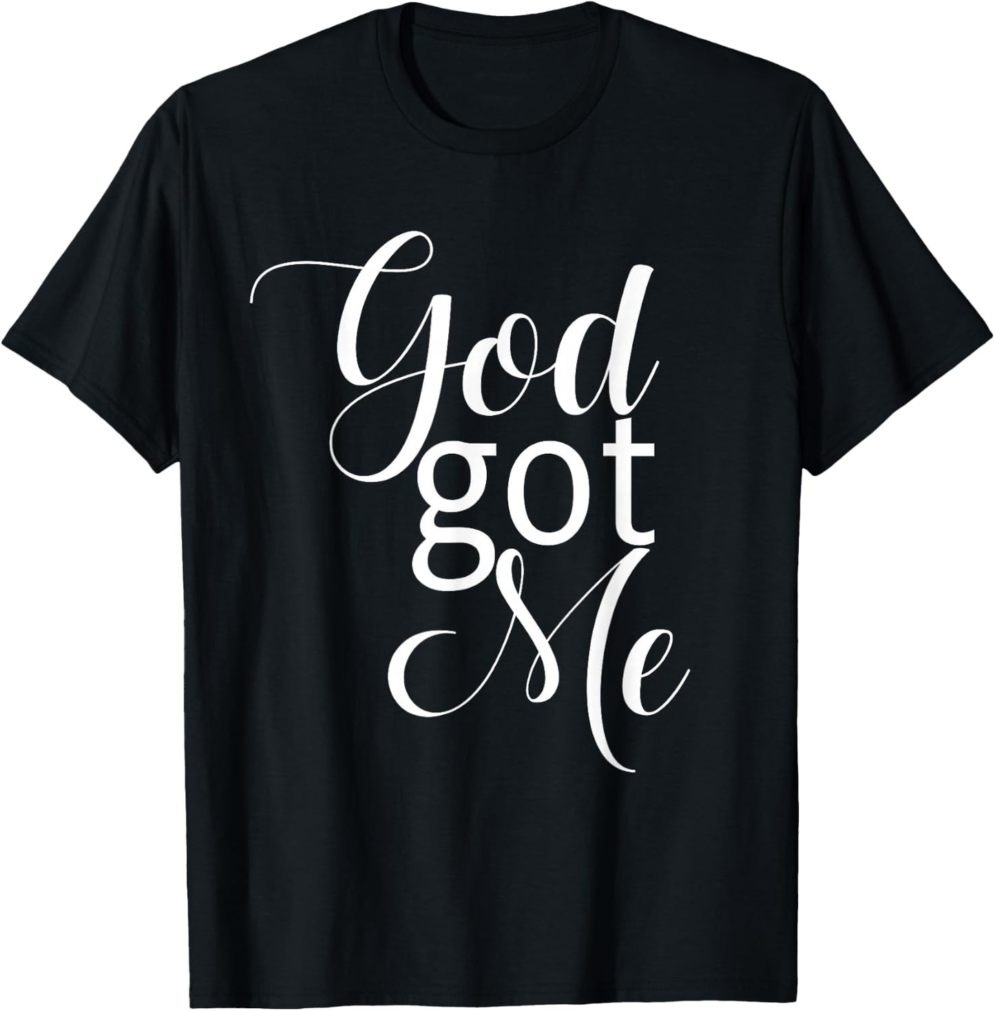Afrocentric Women, African American, God Gifts, God Got Me T-Shirt - T-Shirt | Black