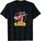 Power Rangers 30th Anniversary Red Ranger Vintage Portrait T-Shirt - T-Shirt | Black