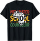 Melanated School Counselor Black History Month Melanin T-Shirt - T-Shirt | Black