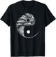 Cute Yin Yang Design Buddhist Men Women Bonsai Tree Lovers T-Shirt - T-Shirt | Black