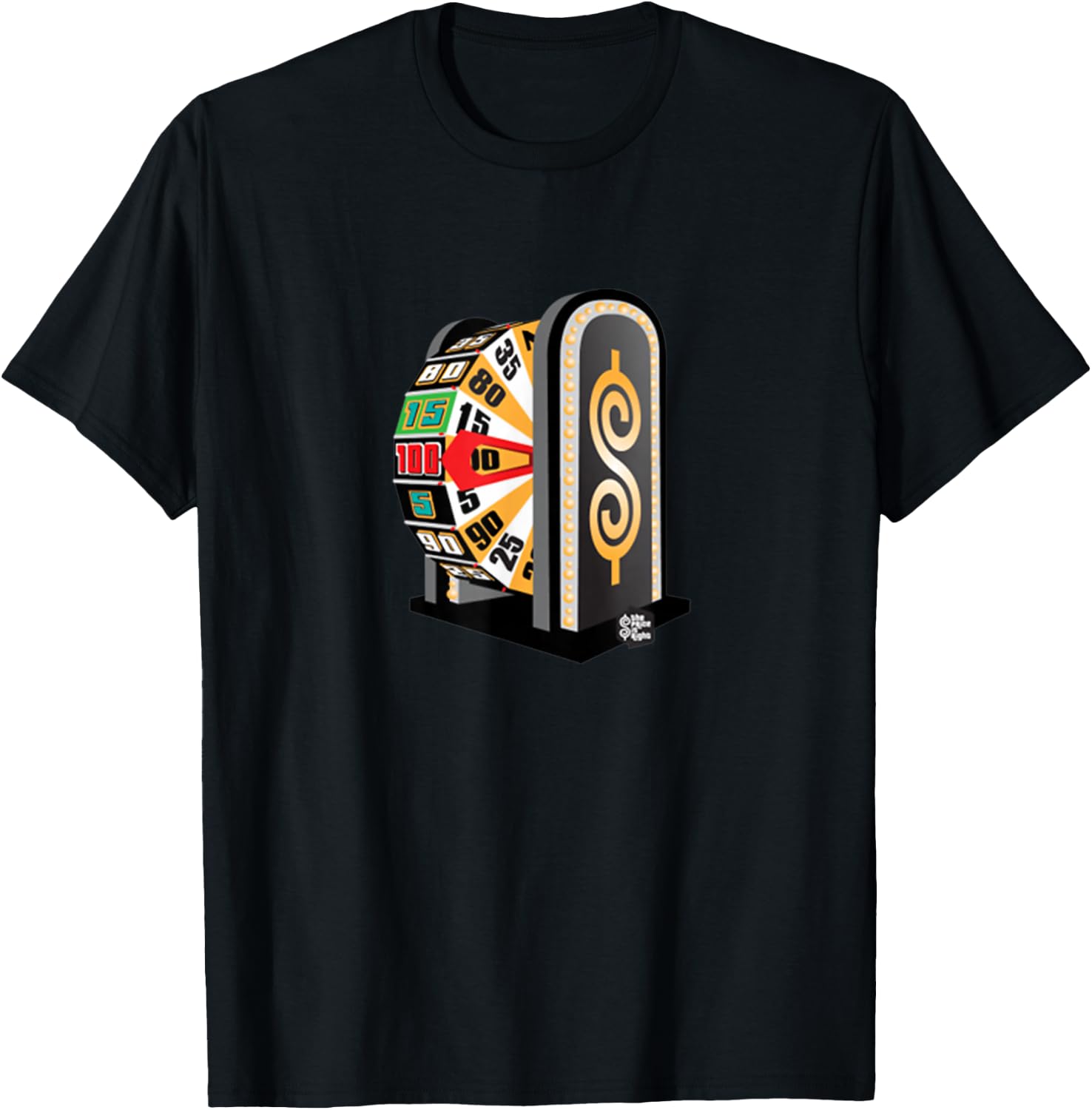 The Price is Right 'The Big Wheel' Color T-Shirt - T-Shirt | Black