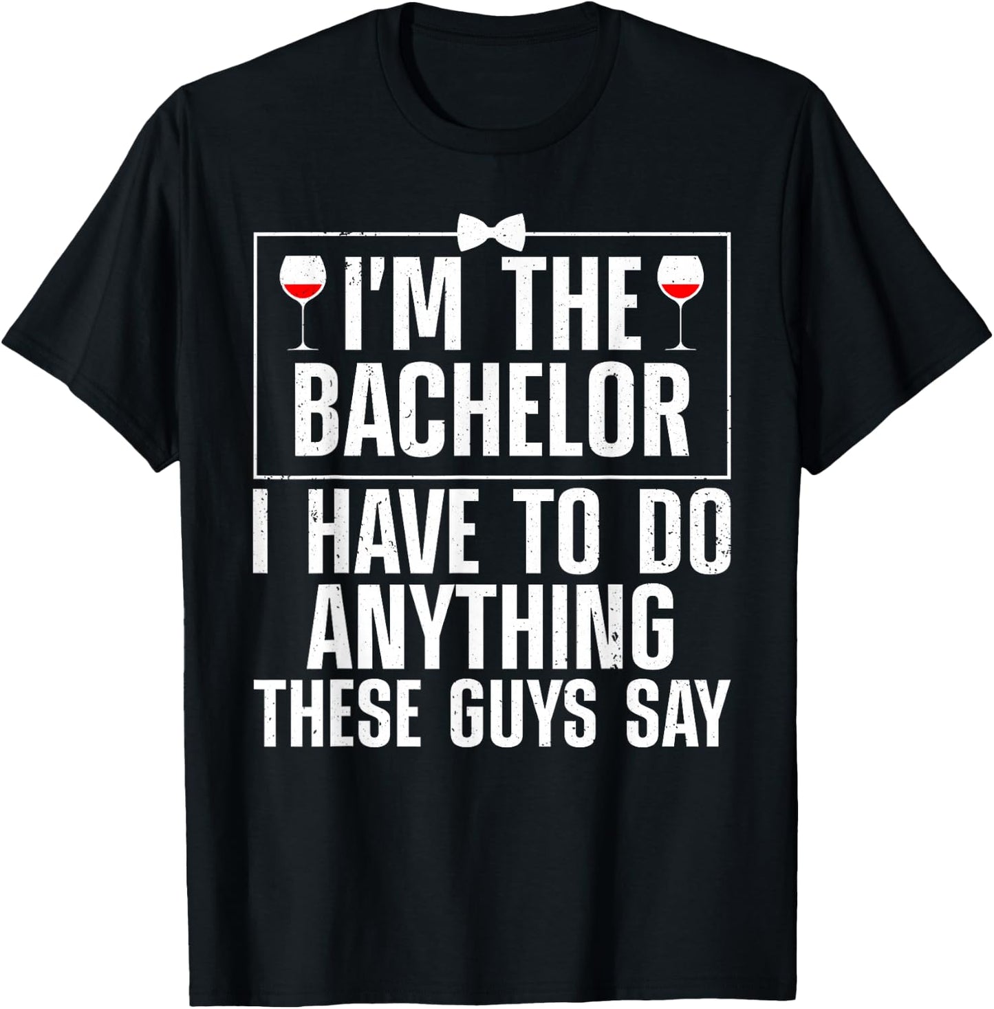Funny Bachelor Party Design Boys Bachelor Groomsmen T-Shirt - T-Shirt | Black