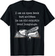 Dark Academia Aesthetic I Am An Open Book Graphic Vintage T-Shirt - T-Shirt | Black