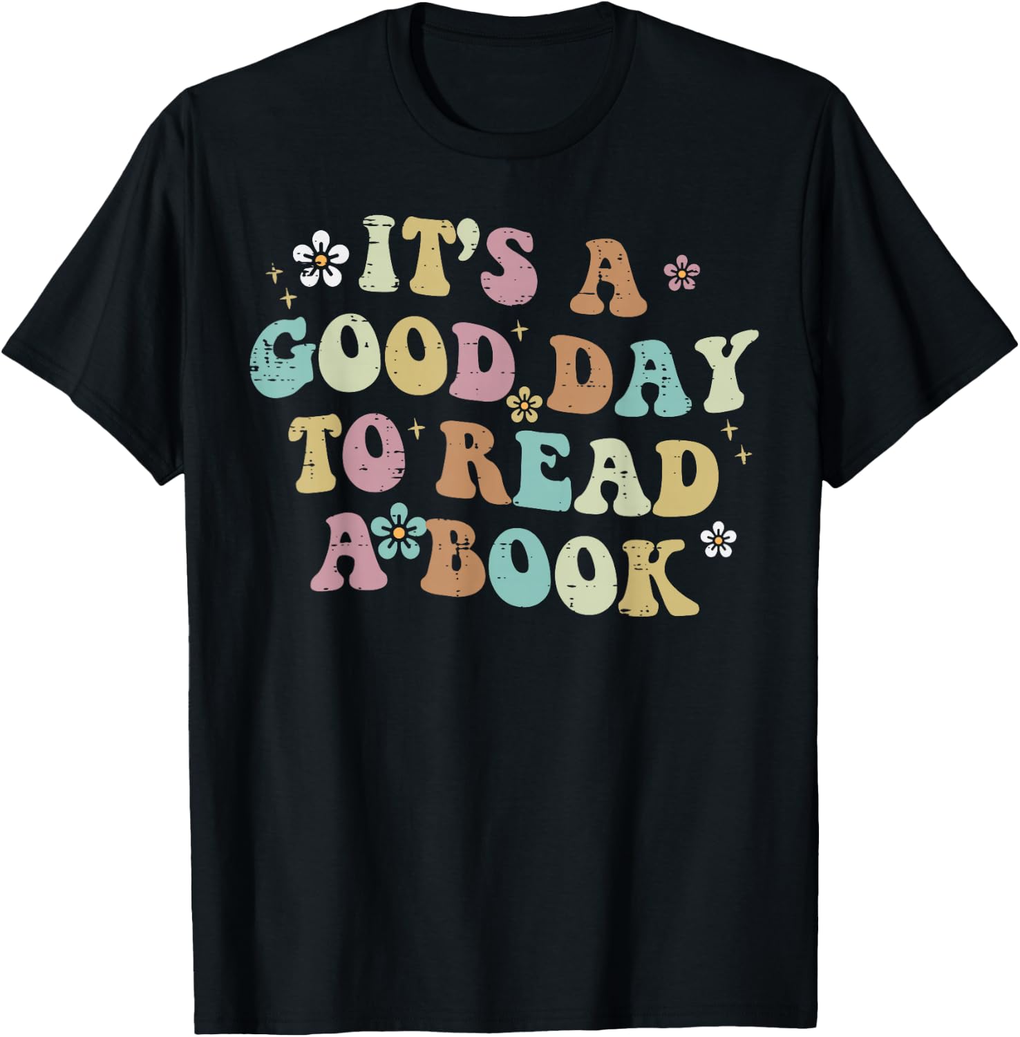 It's A Good Day To Read A Book Reading Librarian Teacher Kid T-Shirt - T-Shirt | Black