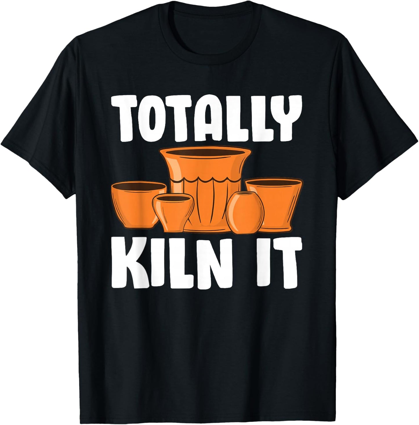 Funny Pottery Gift Women Cool Ceramic Pottery Kiln T-Shirt - T-Shirt | Black