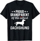 Proud Dachshund Grandparents Of The Cutest Dachshund Dog Women T-Shirt - T-Shirt | Black