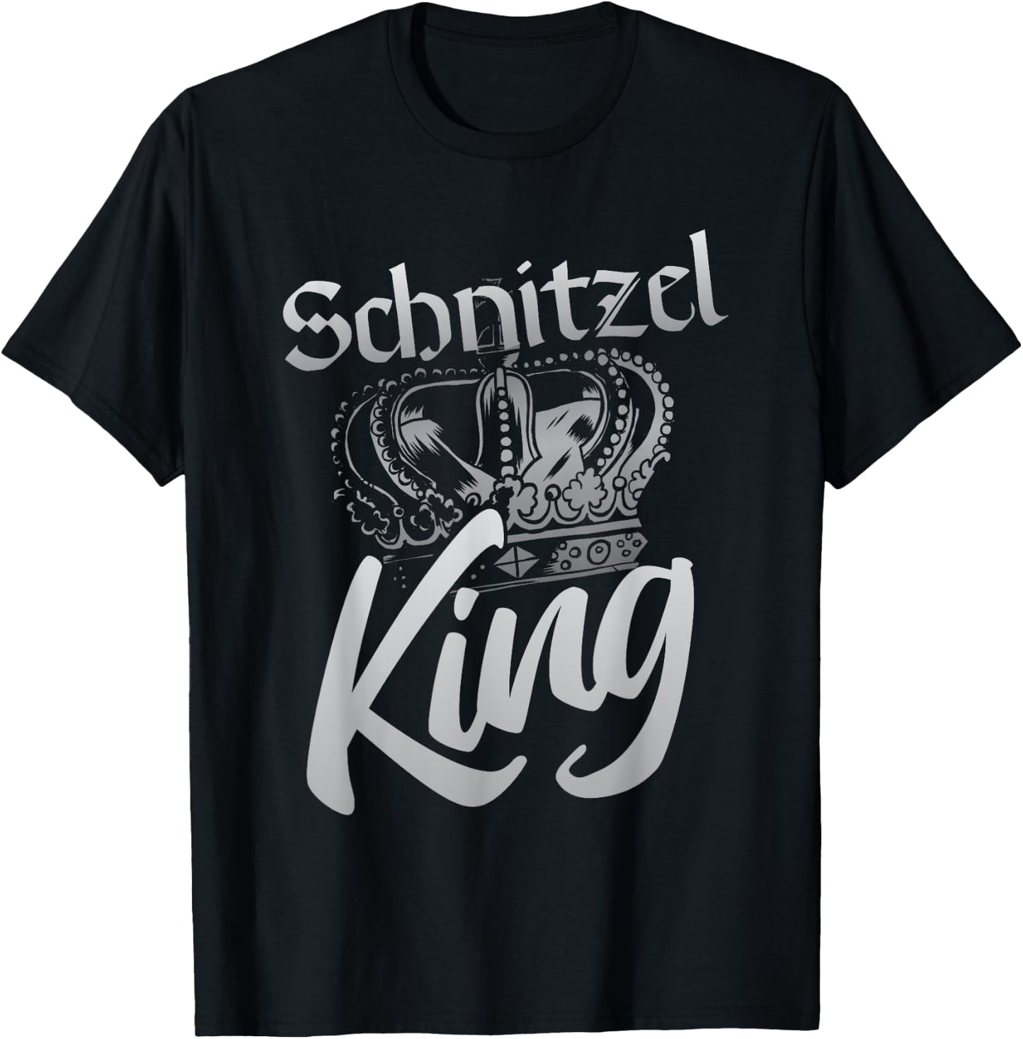 Schnitzel King Funny German Schnitzel T-Shirt - T-Shirt | Black