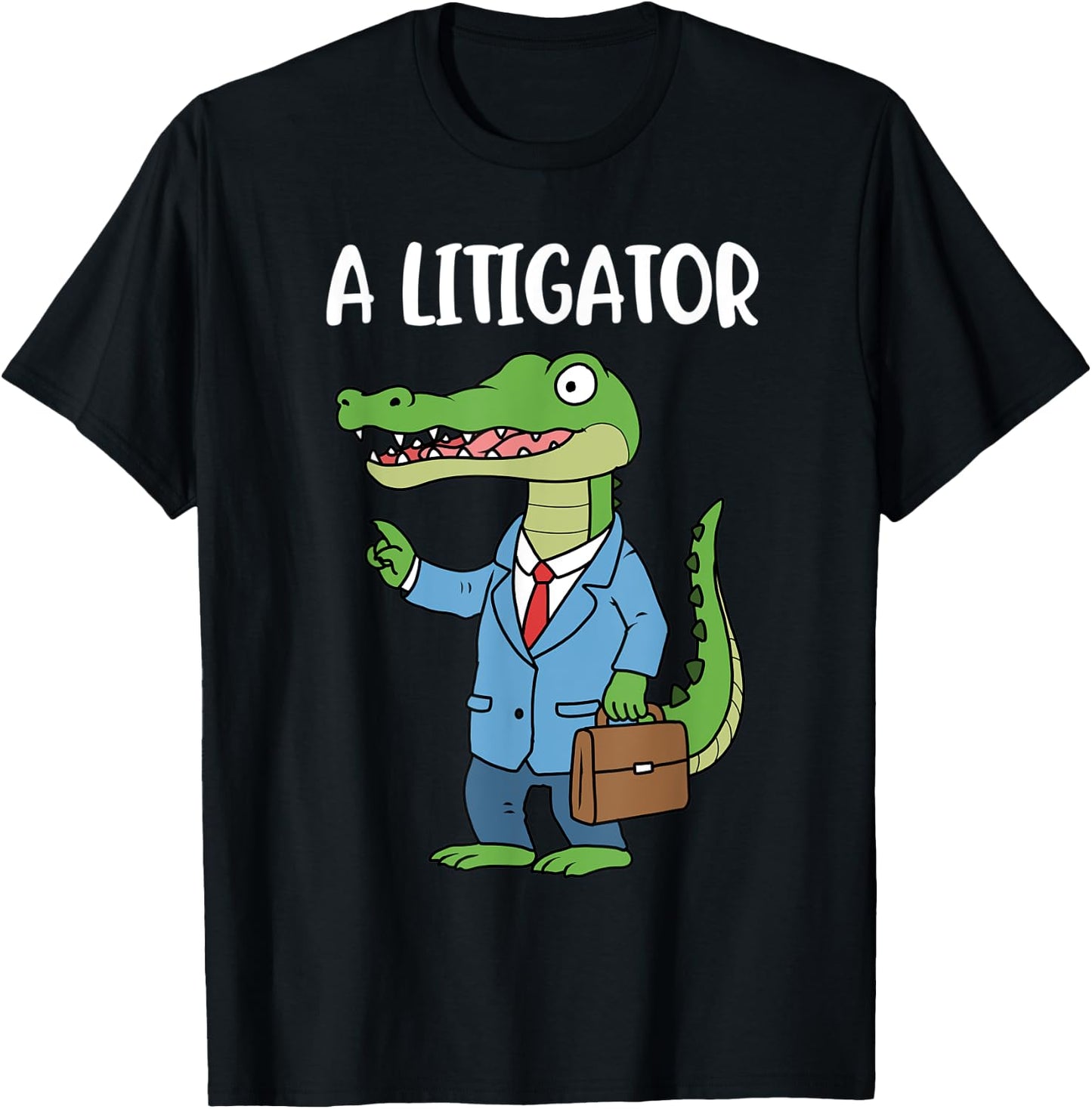 A Litigator T-Shirt - T-Shirt | Black