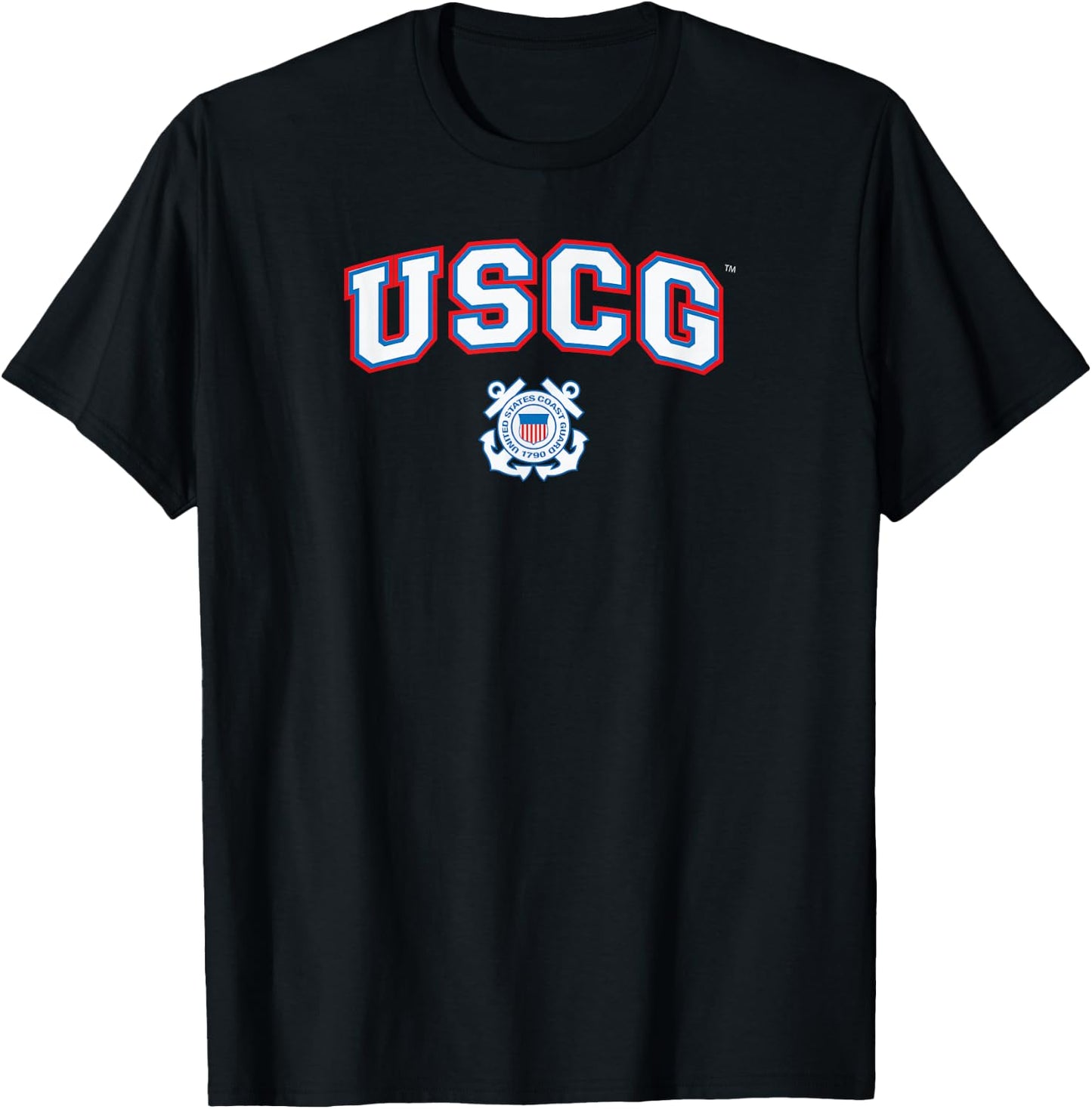 Uscg - United States Coast Guard T-Shirt - T-Shirt | Black