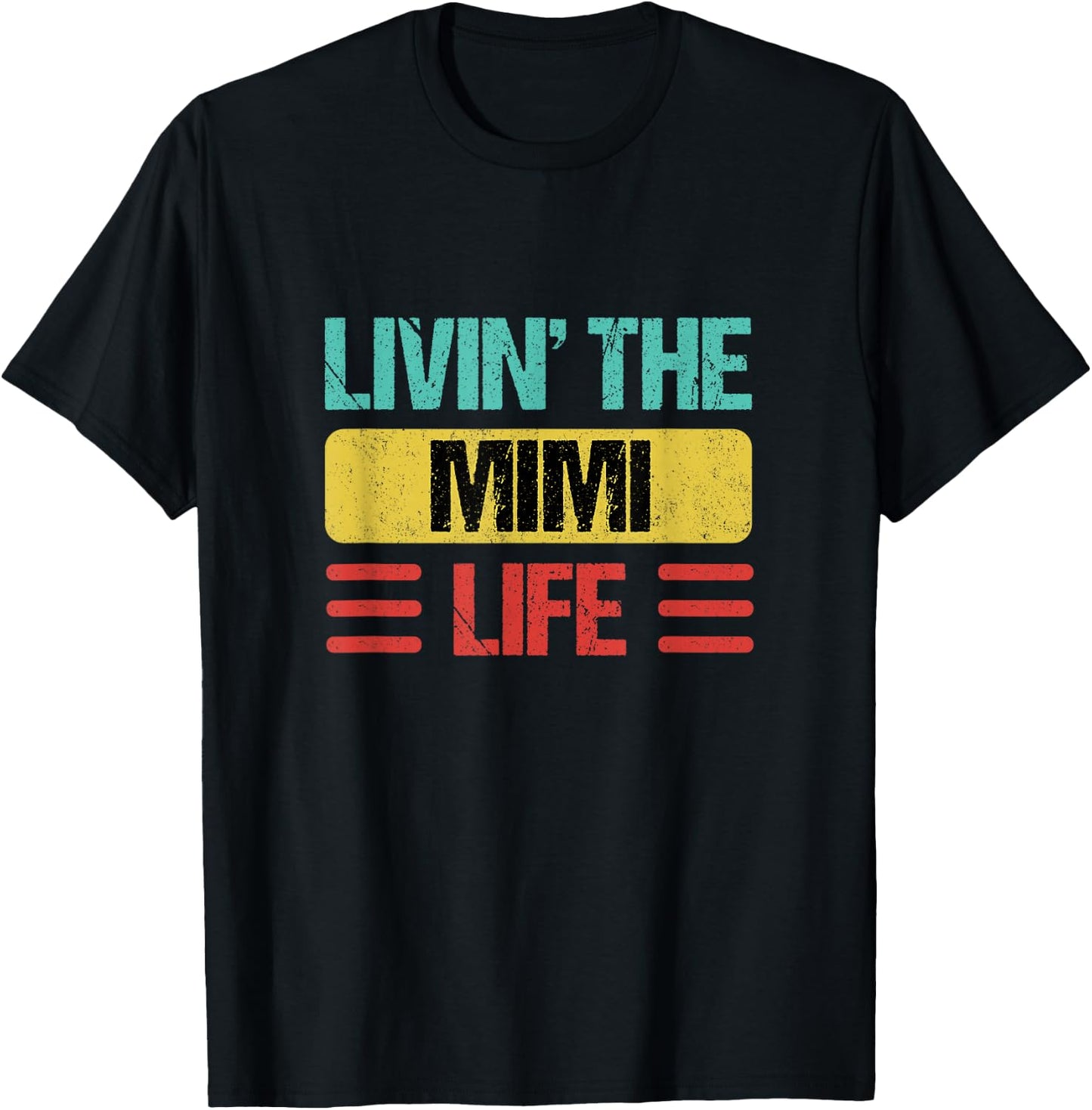 Mimi Name T-Shirt - T-Shirt | Black
